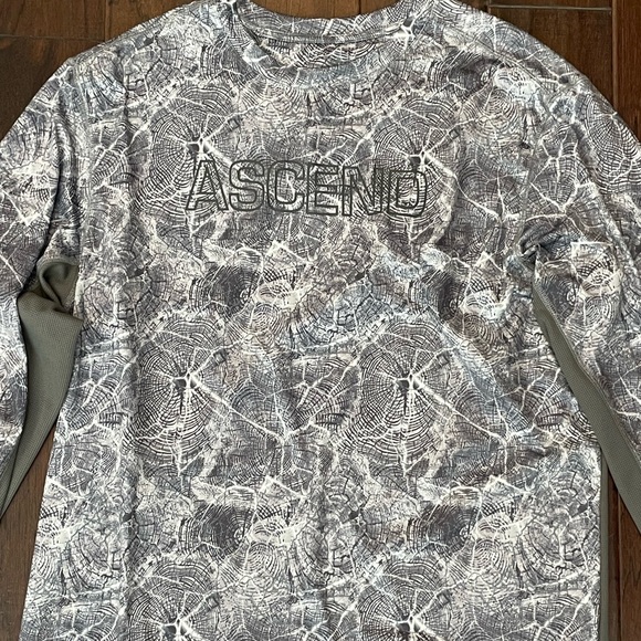 Mens’s Ascend (Bass Pro Shop? Long sleeve Fishing Shirt, Size Large - Picture 2 of 10